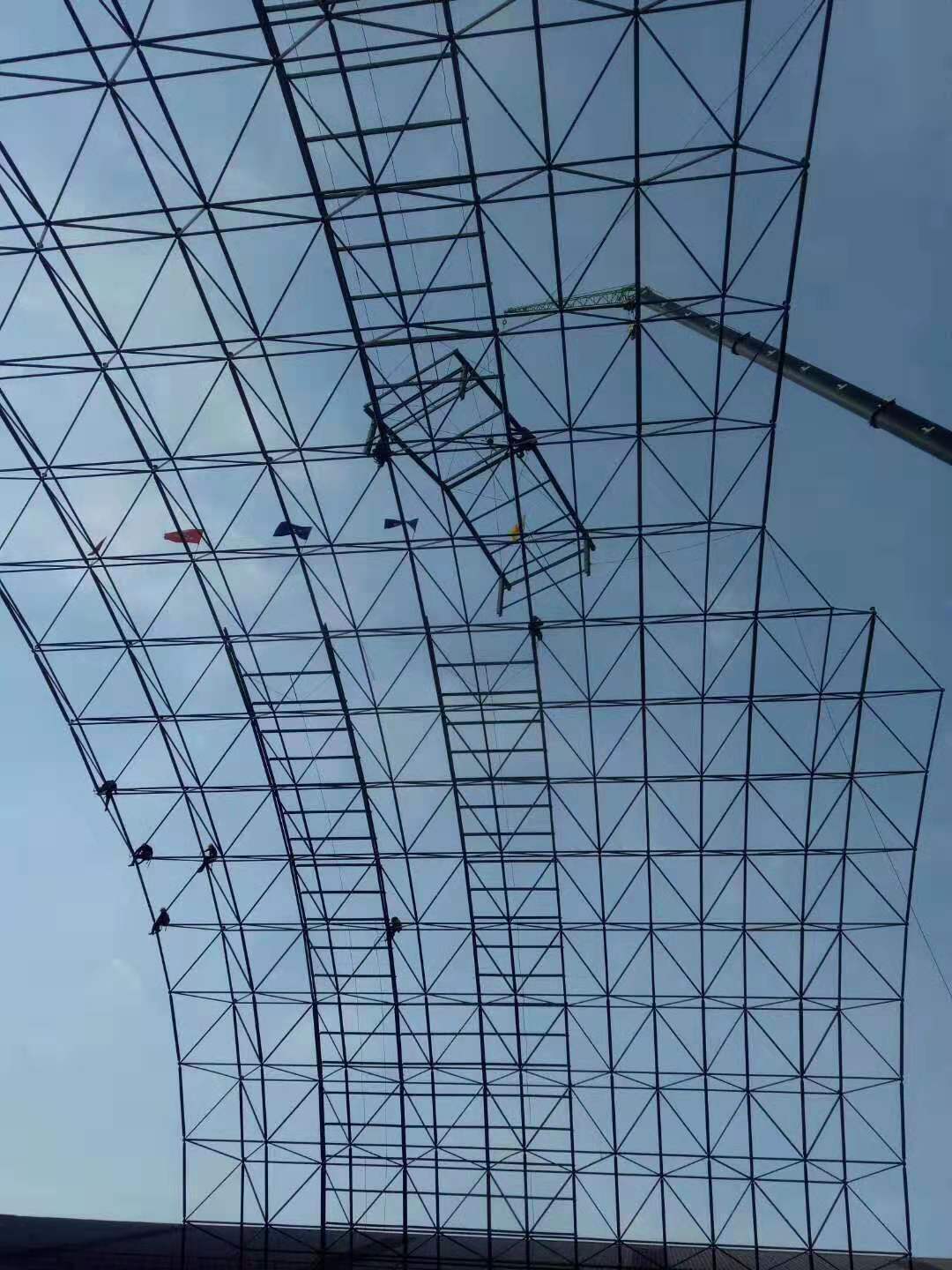 博尔塔拉蒙古自治州干煤棚网架安装